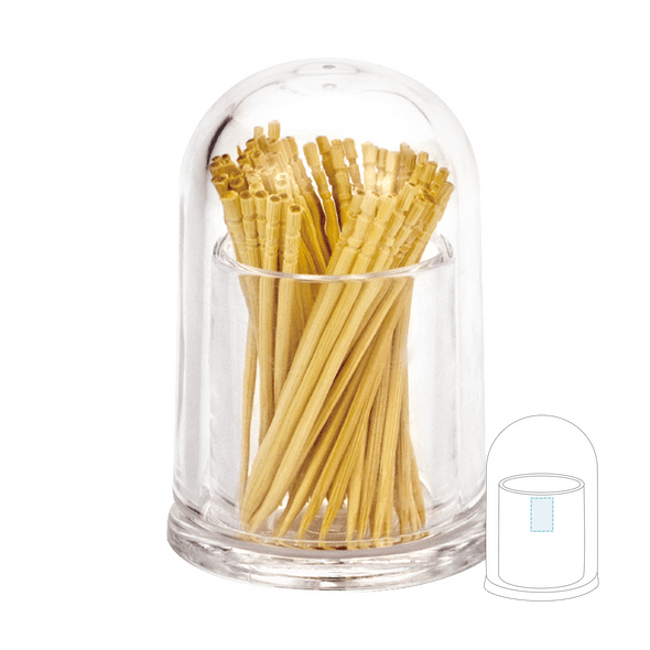 Polycarbonat gennemsigtig tandstikkerholder